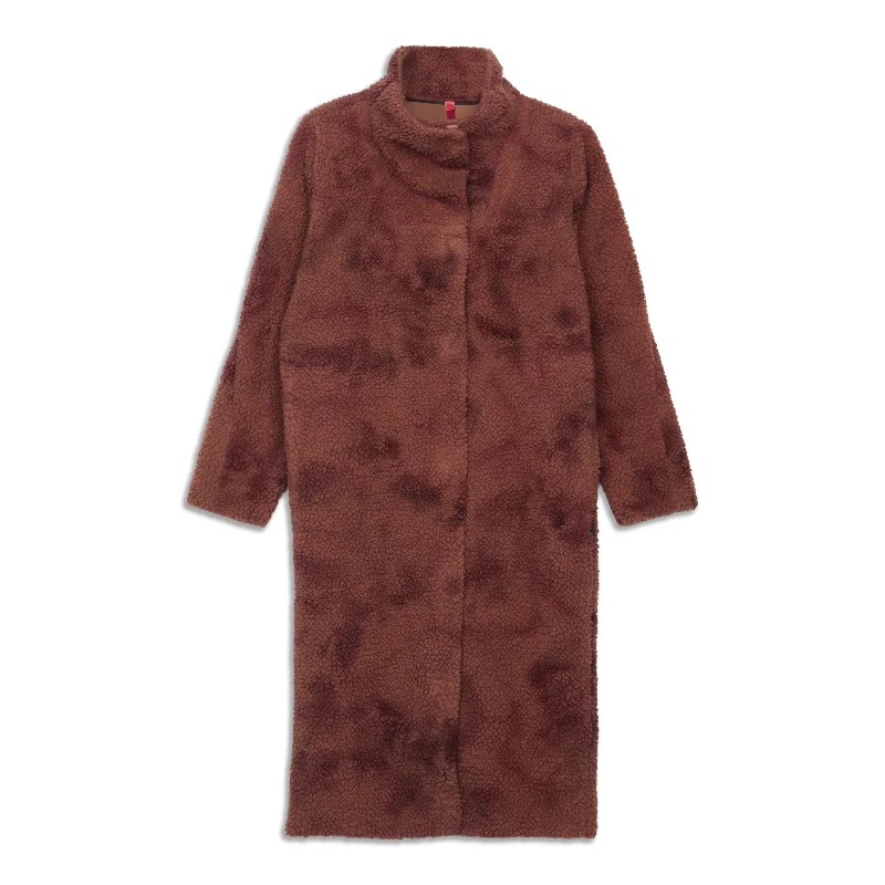 Great Deals LAB Textured Fleece Coat - Resale
