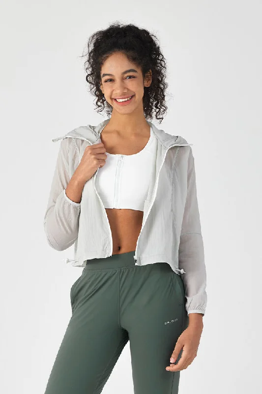 Super Sale Lightweight UV Protection Jacket with Hood for Women