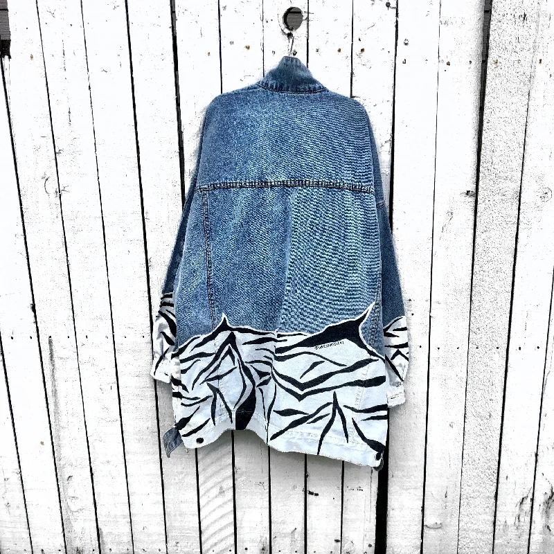 Markdowns 'MY STRIPES' DENIM JACKET