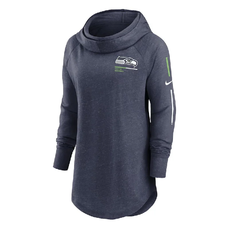 Reduced Prices NFL - Women's Seattle Seahawks Minimal Statement Funnel Neck Hoodie (NKZE 41S 78 0Z8) Reduced Prices NFL - Women's Seattle Seahawks Minimal Statement Funnel Neck Hoodie (NKZE 41S 78 0Z8)