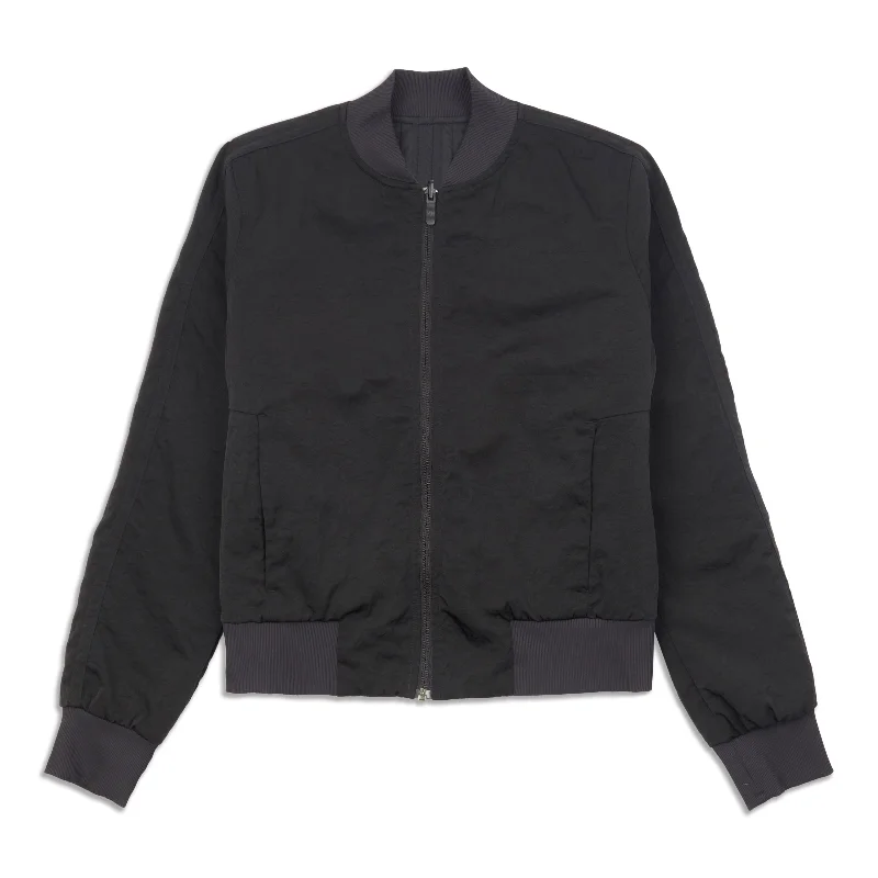 Get It Before It’s Gone Non-Stop Bomber Jacket - Resale