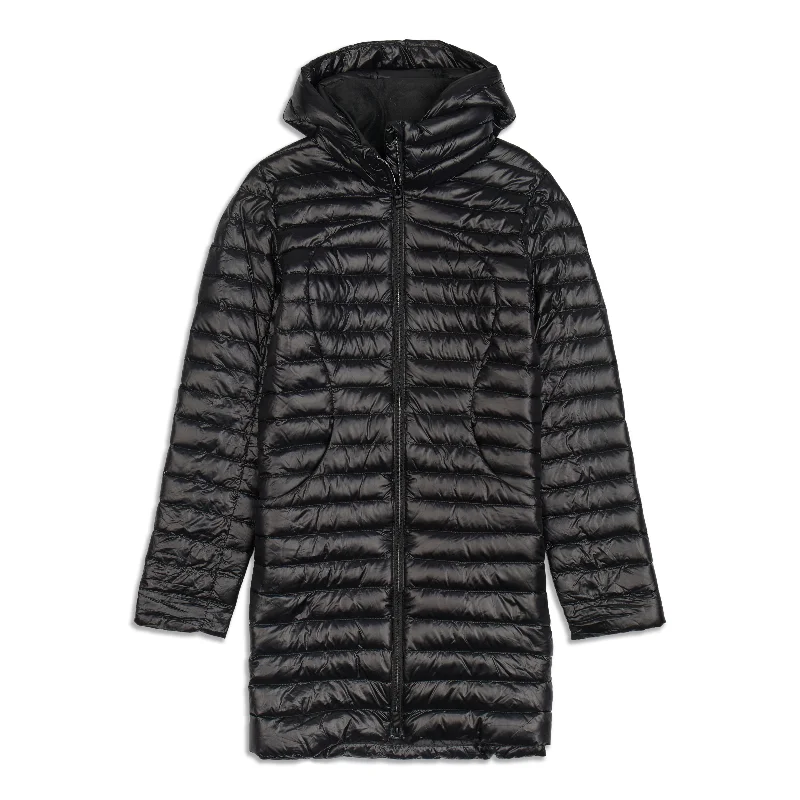Daily Deals Pack It Down Long Jacket - Resale
