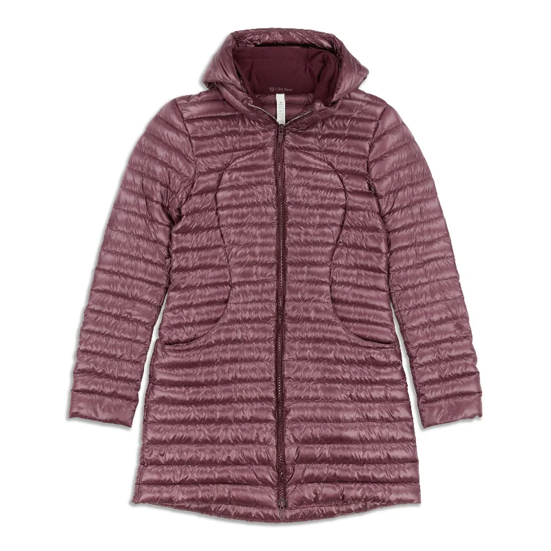 Closeout Sale Pack It Down Long Jacket - Resale