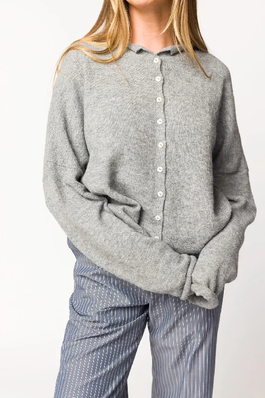 Deal Frenzy Piper Cardigan in Heather Grey