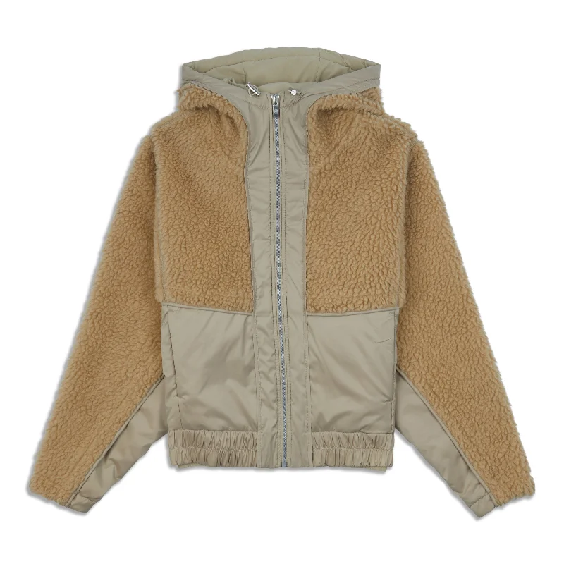 Flash Deals Sherpa and Shine Jacket