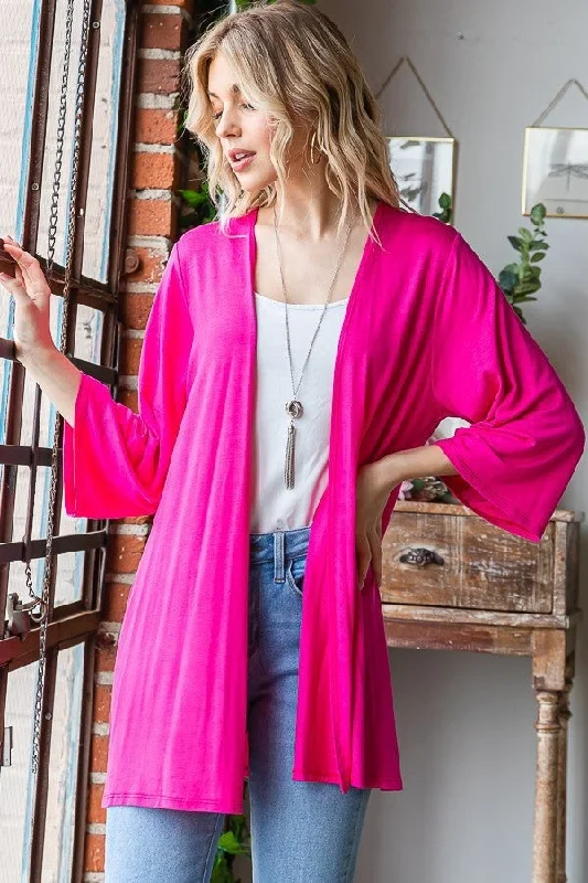 Limited Availability Solid Kimono