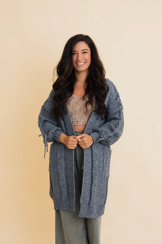Low Prices Twisted Cozy Cable Knit Cardigan
