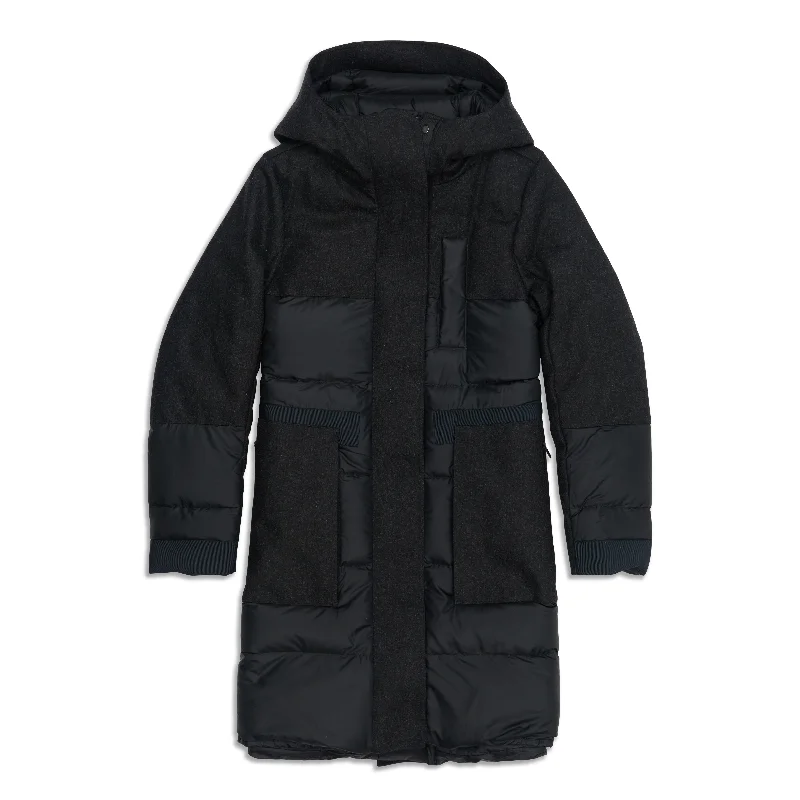 Midnight Madness Winter Chill Wool Parka - Resale