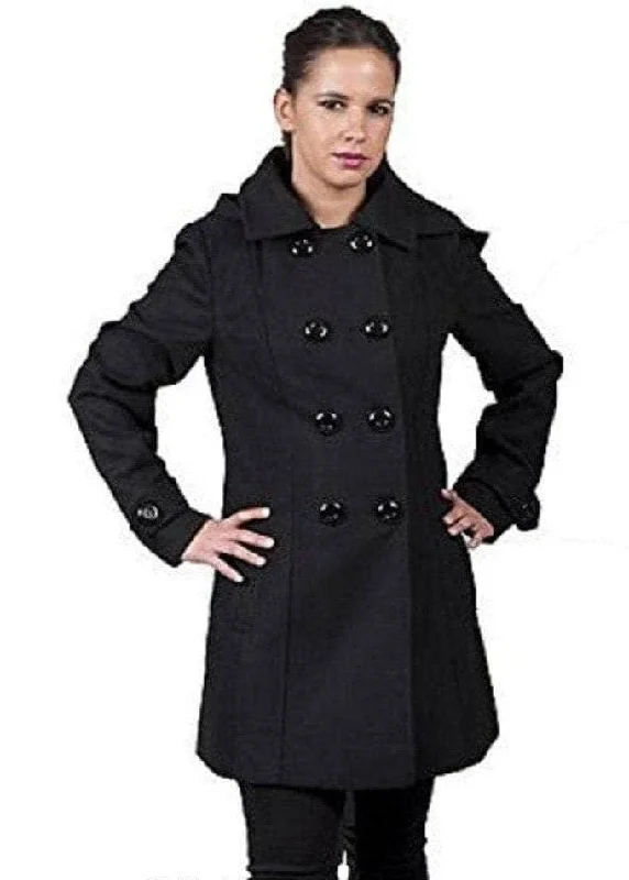 Limited Quantity Women's Bethany Winter Double Breasted Hooded Coat