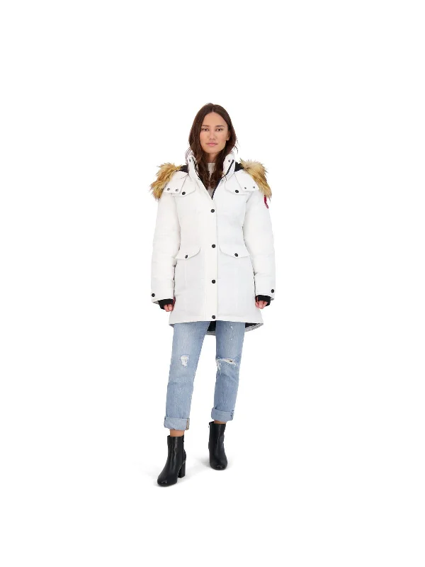 Weekend Flash Sale Womens Faux Fur Heavyweight Parka Coat