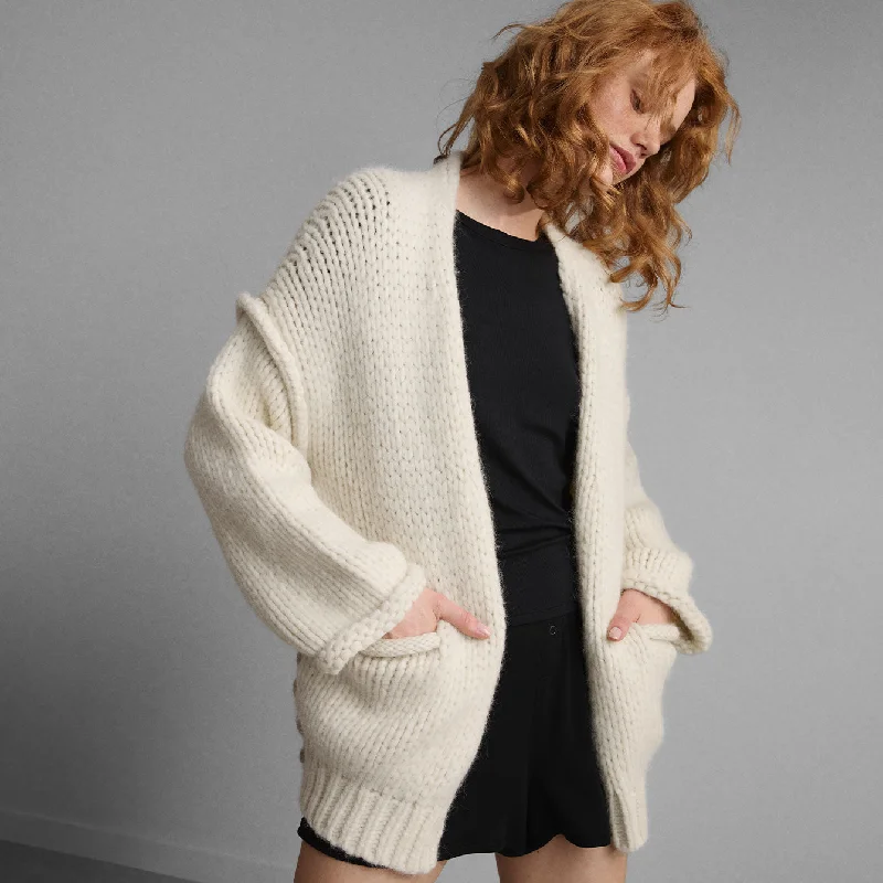 Extra Savings Lofty Wool Whip Stitch Cardigan