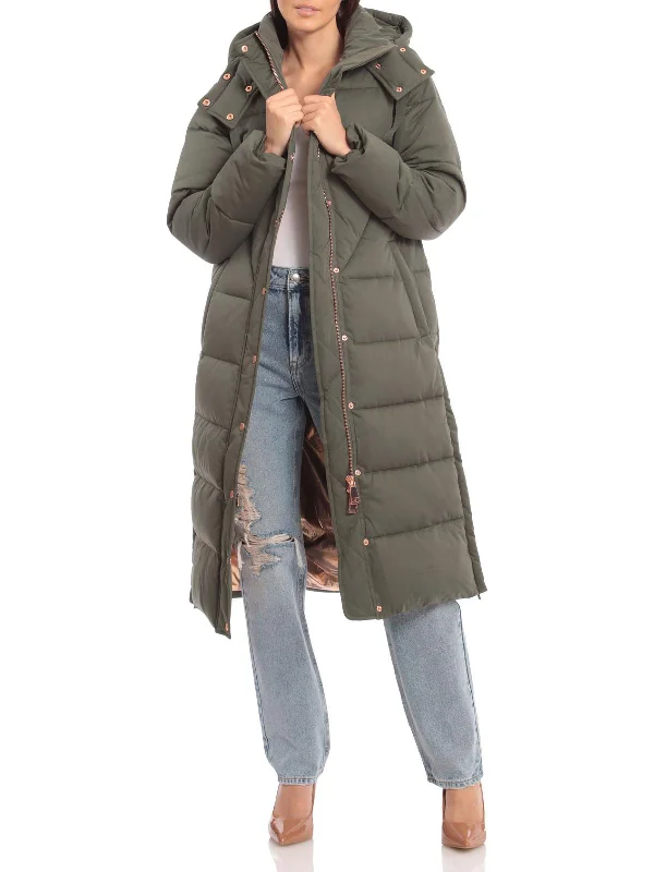 Lowest Price Womens Long Quilted Puffer Jacket