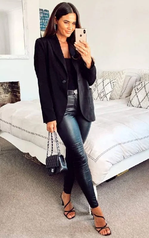 Weekend Flash Sale Women's Patch Pocket Tailored Fit Blazer