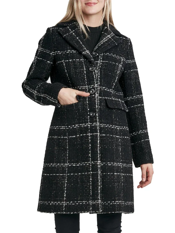 Price Smash Womens Tweed Cold Weather Walker Coat