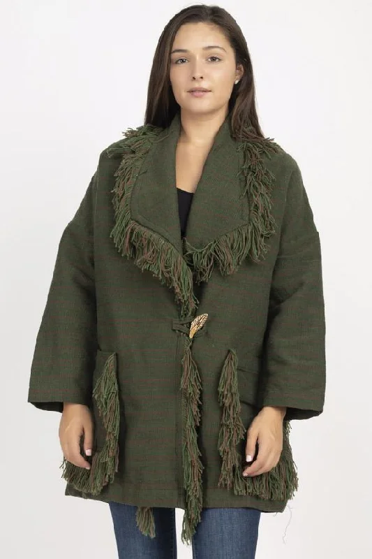 Special Promotion Acrylic Fringe Jacket