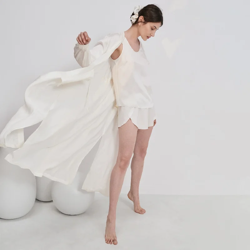 Early Access Washable Silk Long Robe