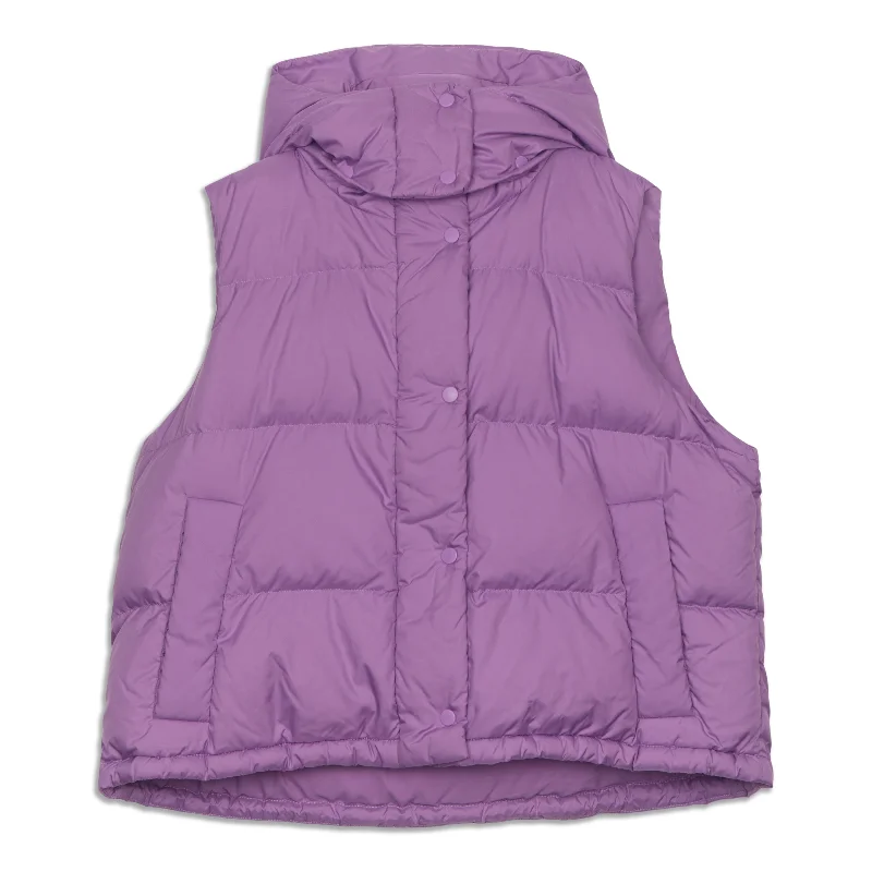 Exclusive Online Offer Wunder Puff Cropped Vest - Resale