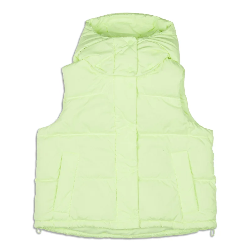 Seasonal Sale Wunder Puff Cropped Vest - Resale