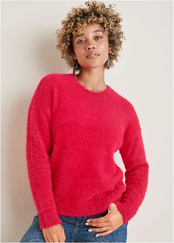 Unbeatable Prices Eyelash Sweater - Barberry