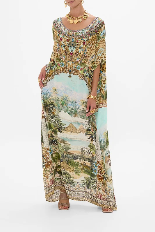 Special Savings ROUND NECK KAFTAN VIEWS OF THE VALLEY