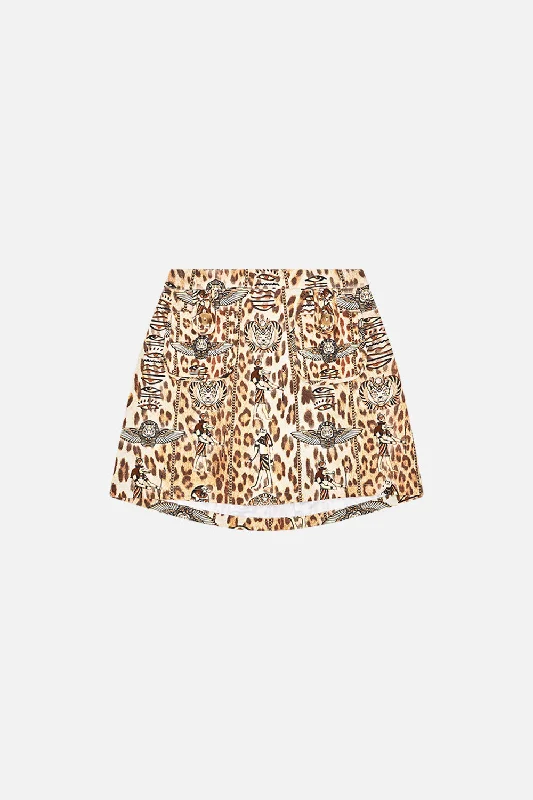Midnight Sale KIDS MINI SKIRT WITH POCKETS 4-10 VIEWS OF THE VALLEY