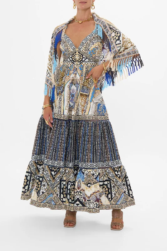 Time-Limited Offer DIAMOND SCARF WITH TASSELS MAKE ME YOUR MOSAIC