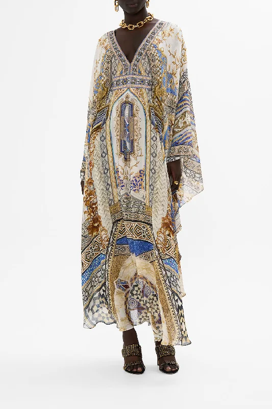 Incredible Offers LONG KAFTAN WITH WAIST DETAIL MAKE ME YOUR MOSAIC