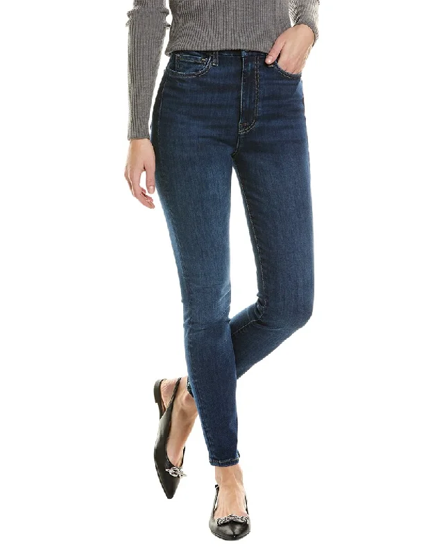 Flash Sale 7 For All Mankind Sophie Blue Ultra High-Rise Skinny Jean