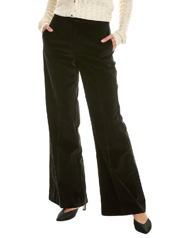 Deal Dash 7 For All Mankind Tailored Modern Dojo Velvet Black Pant
