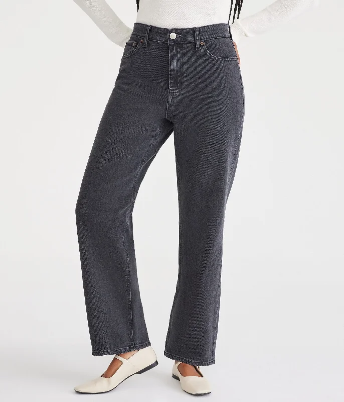 Massive Deals Aeropostale Curvy High-Rise Baggy Jean
