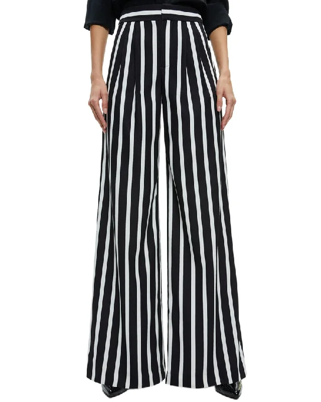 Super Bargain alice + olivia Pompey High-Rise Wide Leg Pant