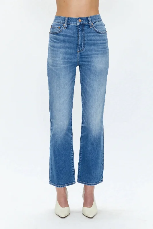 Bargain Prices Ally High Rise Ankle Bootcut In Blue