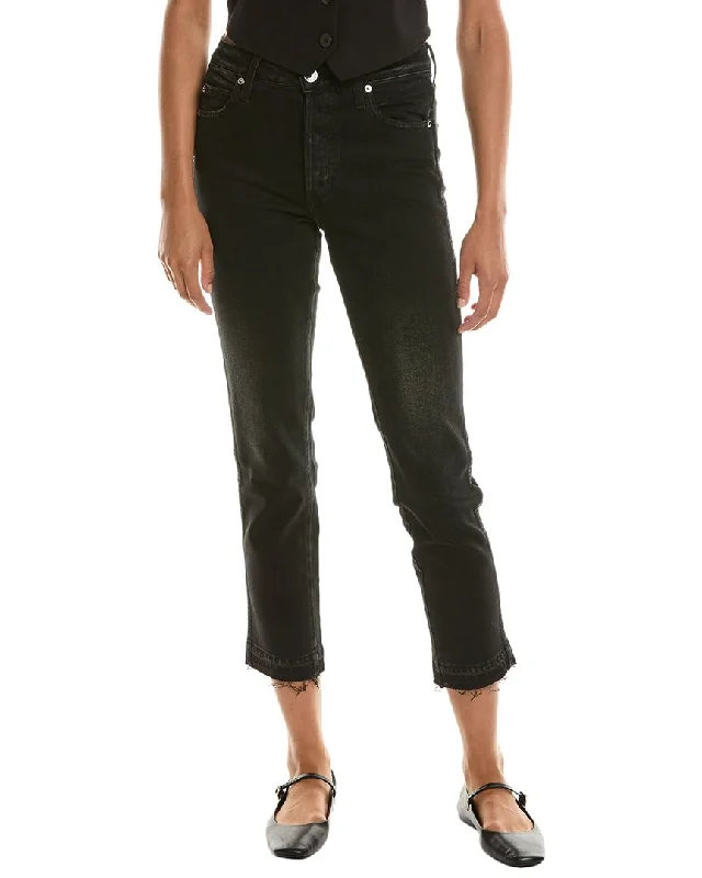 The Best Prices AMO Babe High-Rise Black Magic Slim Straight Jean