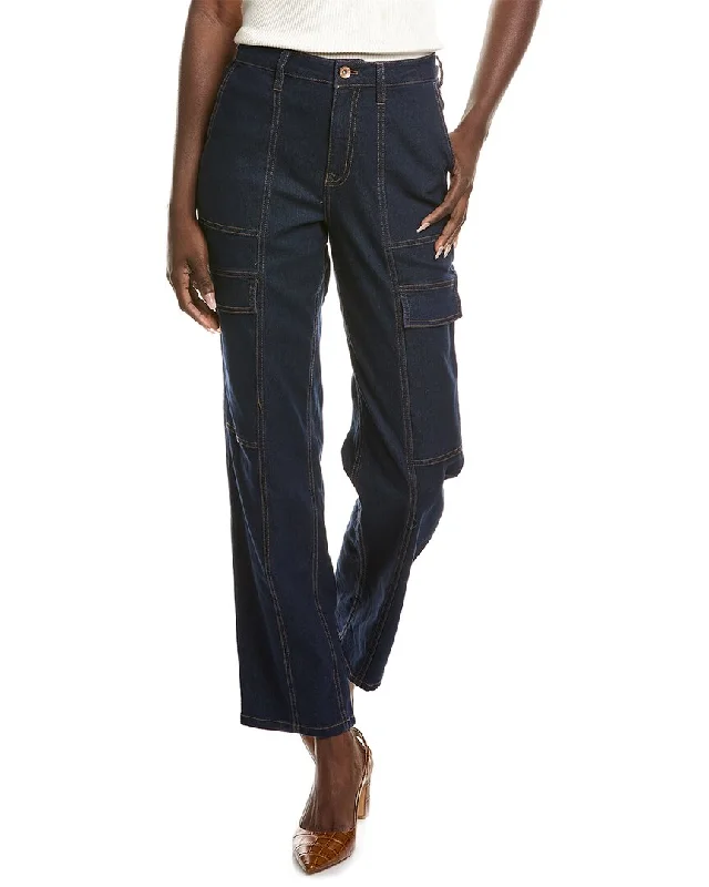 Great Deals Anne Klein High-Rise Cargo Trouser