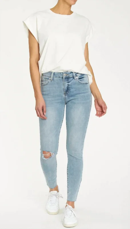 Last Chance Audrey Mid Rise Skinny Jean In Radiate