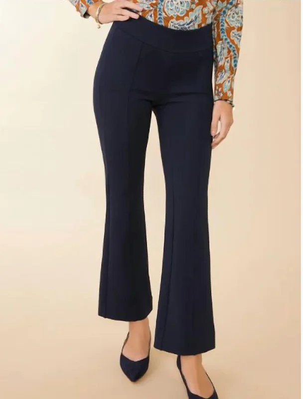 Today Only Brooke Ponte Trouser (Slate Blue)