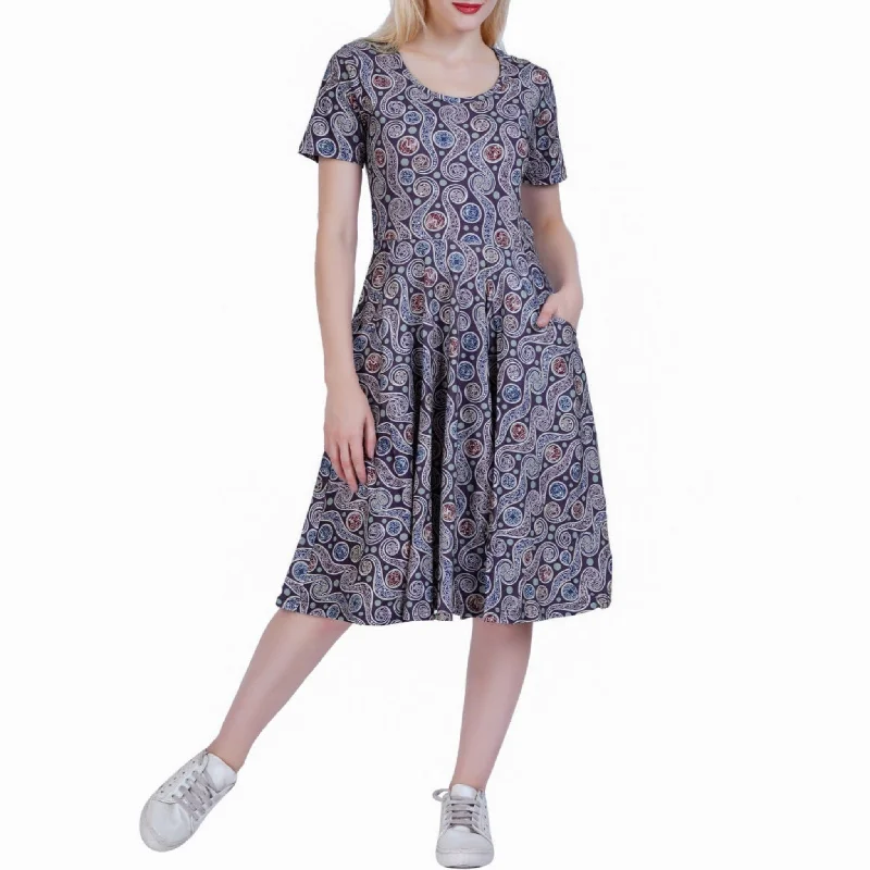 Crazy Deals Celtic Paisley Twirl Dress