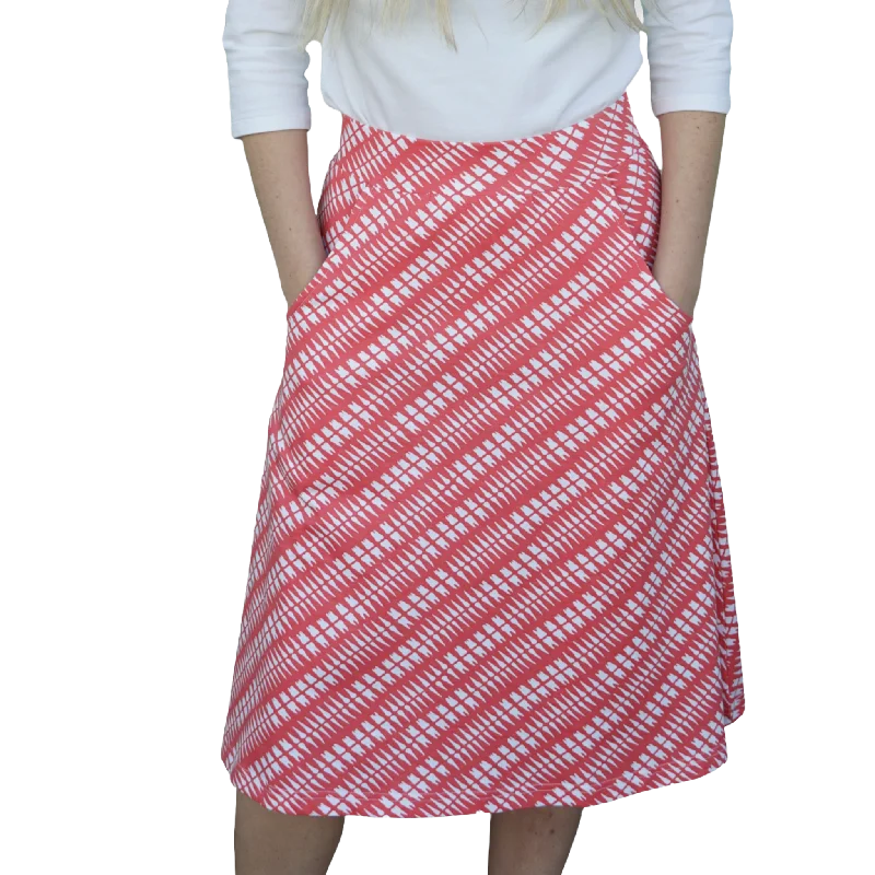 Don’t Miss Out Clean Teeth A-Line Skirt [FINAL SALE]