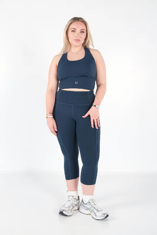Huge Discounts Darling 7/8 Leggings - Ocean Blue