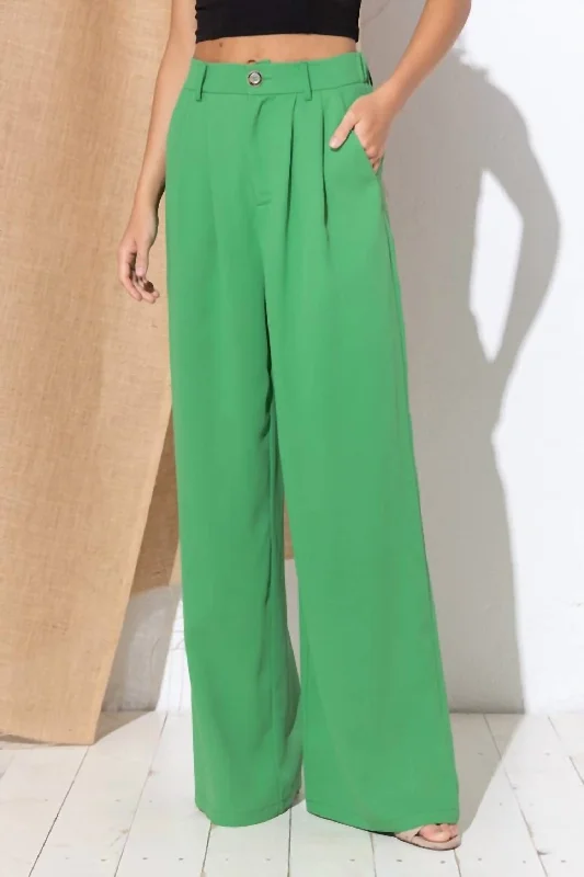 Buy More, Save More Dress Pants In Green