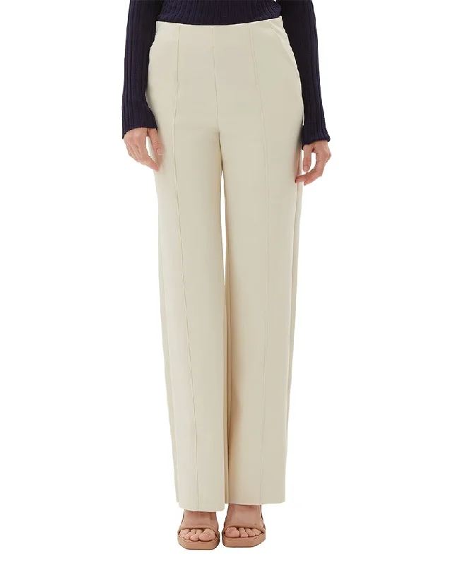 Super Sale ecru Clean Full Leg Pant