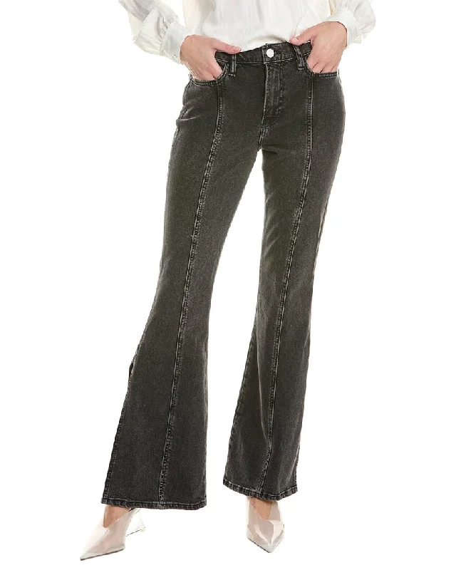 Special Price FRAME Denim Pixie Le High Obsidian Flare Jean
