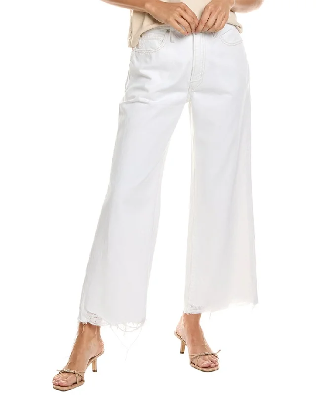 Special Discount FRAME Denim White Modern Relaxed Straight Jean