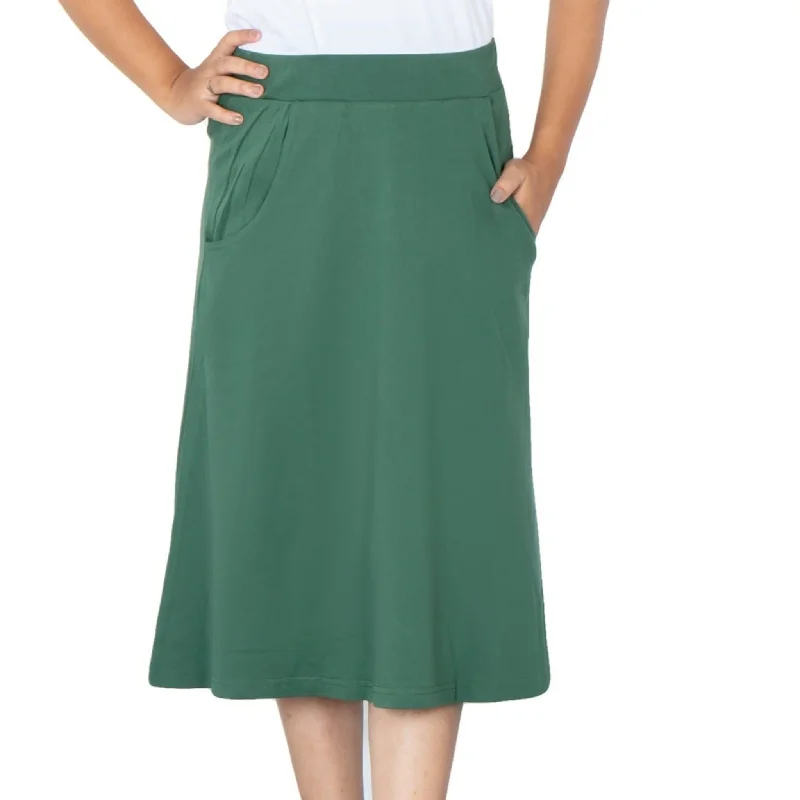 Holiday Sale Green A-Line Skirt