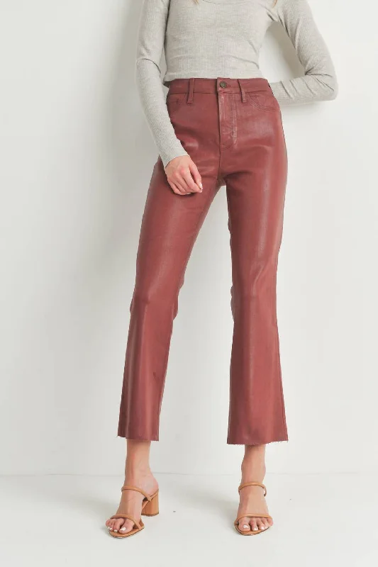 New Markdowns Knox Jeans In Coated Brick