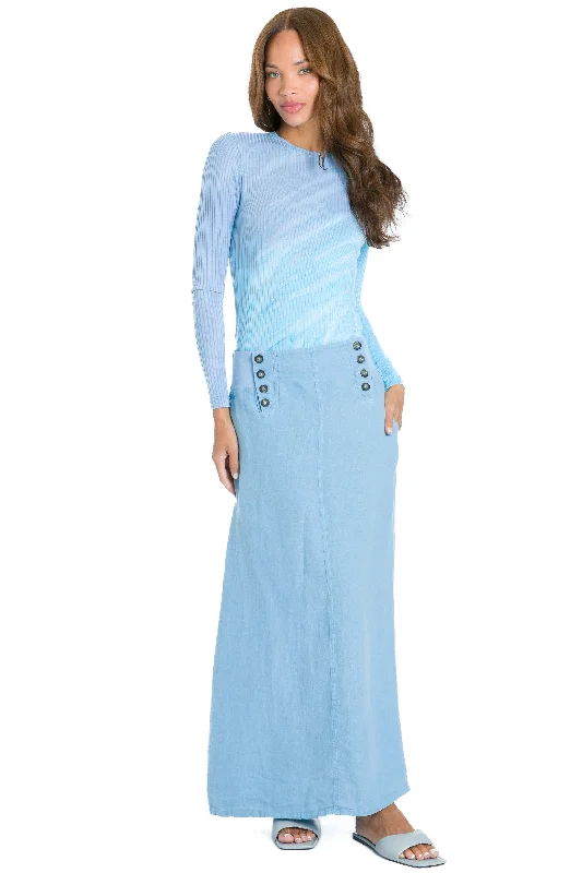 Sale Event Linen Sailor Long Skirt