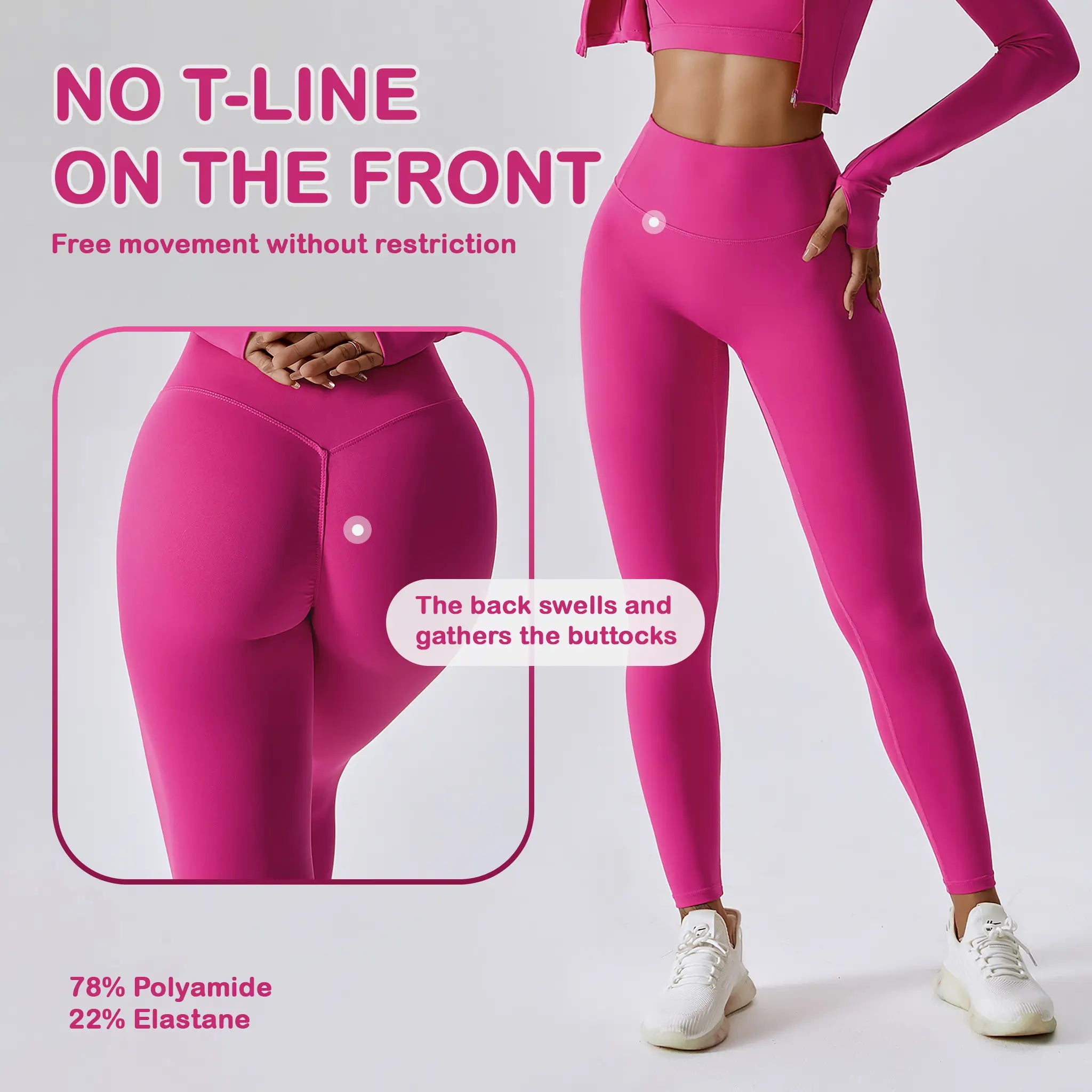 Shop and Save Quick-drying Fitness Pants High Waist Hip