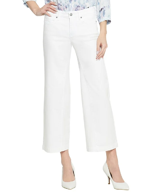 Mega Sale NYDJ Teresa Optic White Wide leg Jean
