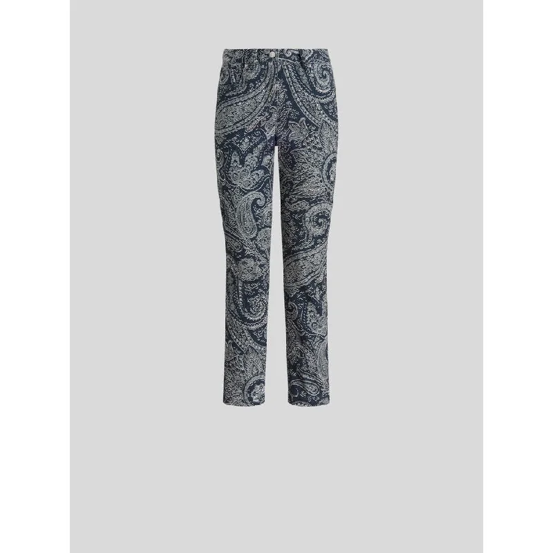 Today’s Special Paisley Pattern Jeans