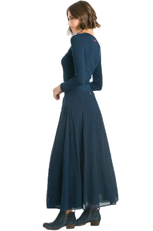 Best Bargains Panel Maxi Voile Skirt